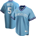 Kansas City Royals George Brett Nike Light Blue Road Cooperstown Collection Team Jersey for Men product image 1, provided