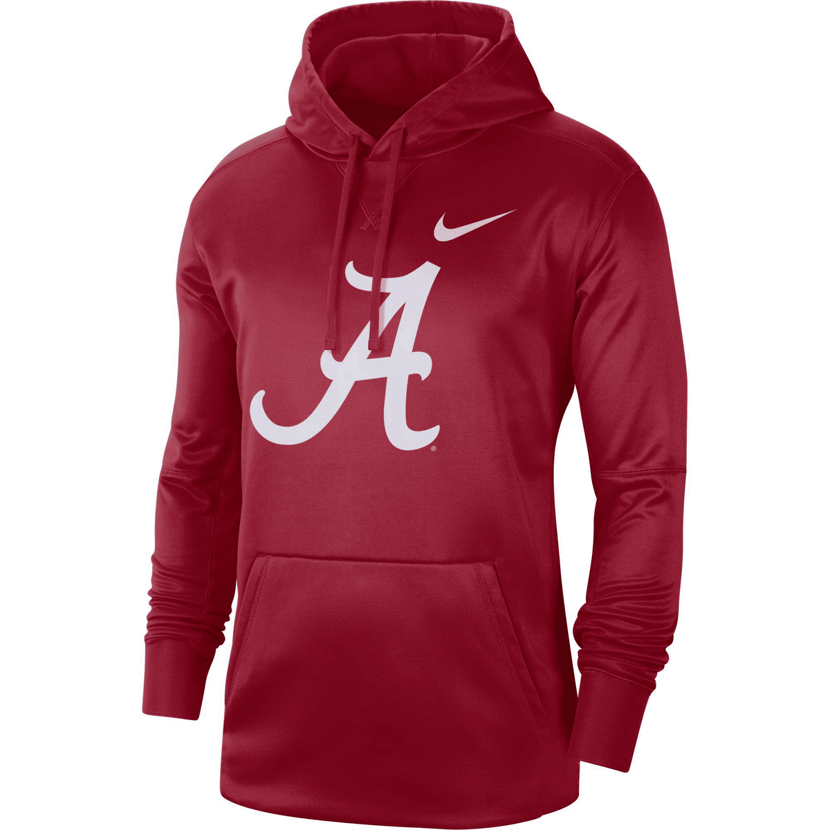Alabama Crimson Tide Nike Circuit Logo Performance Pullover Hoodie product image 1, provided for visual reference and