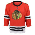 Infant(12M-24M) Chicago Blackhawks Red Home Replica Blank Jersey product image 1, provided for visual reference and product