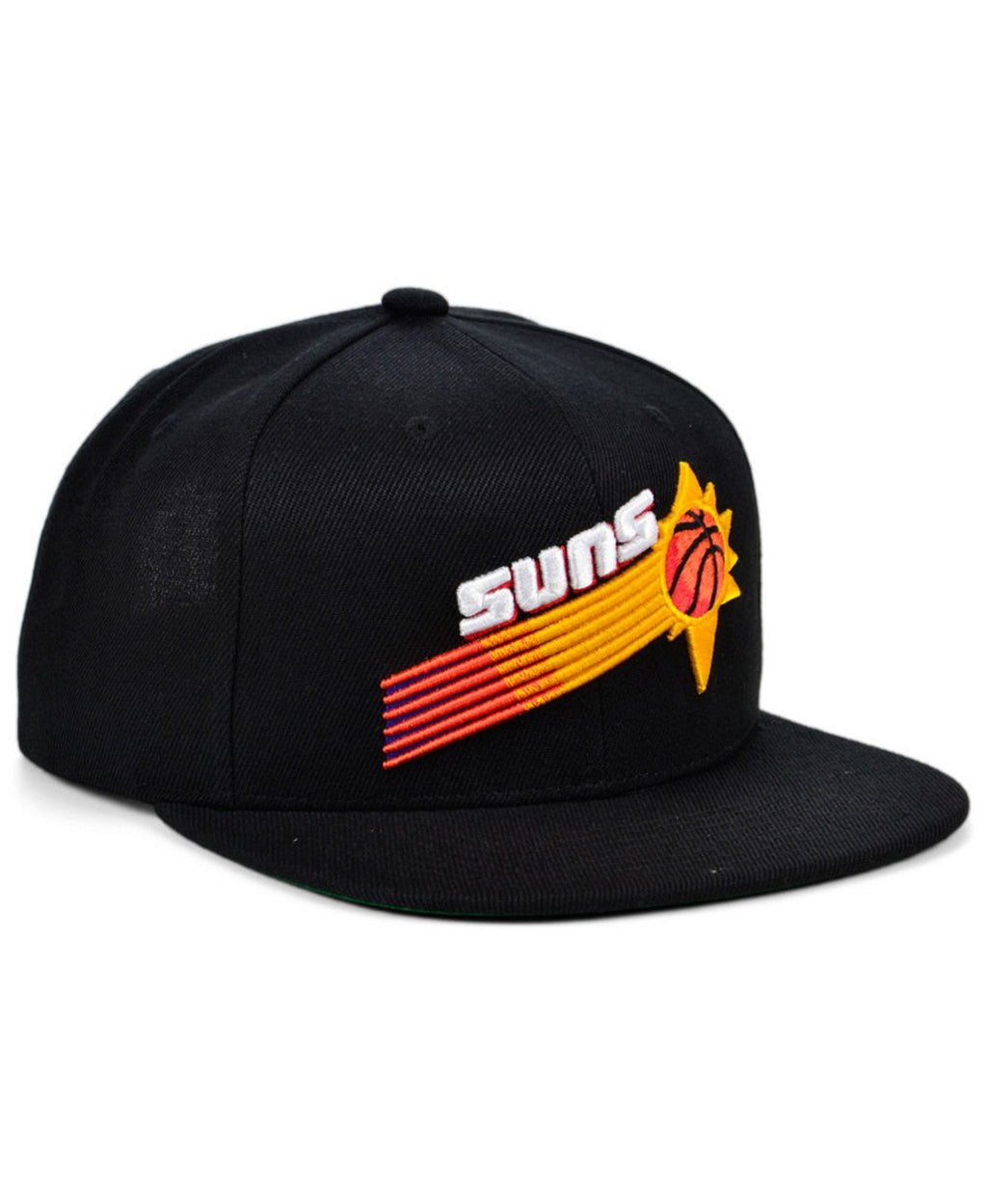 Mitchell & Ness Phoenix Suns Hardwood Classics Core Black Adjustable Snapback Hat for Men product image 2, provided for
