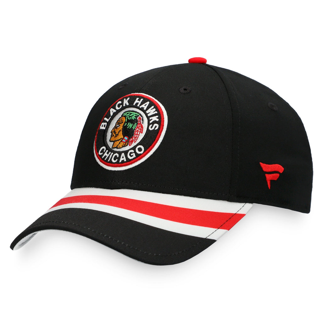 Chicago Blackhawks Fanatics Branded Black Special Edition Adjustable Hat for Men product image 3, provided for visual