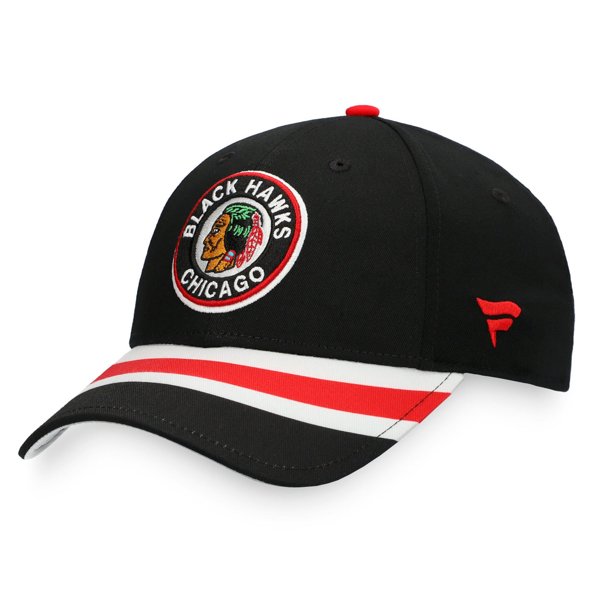 Chicago Blackhawks Fanatics Branded Black Special Edition Adjustable Hat for Men product image 3, provided for visual