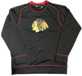 Chicago Blackhawks Volt Logo Fleece Sweatshirt By Antigua product image 1, provided for visual reference and product detail