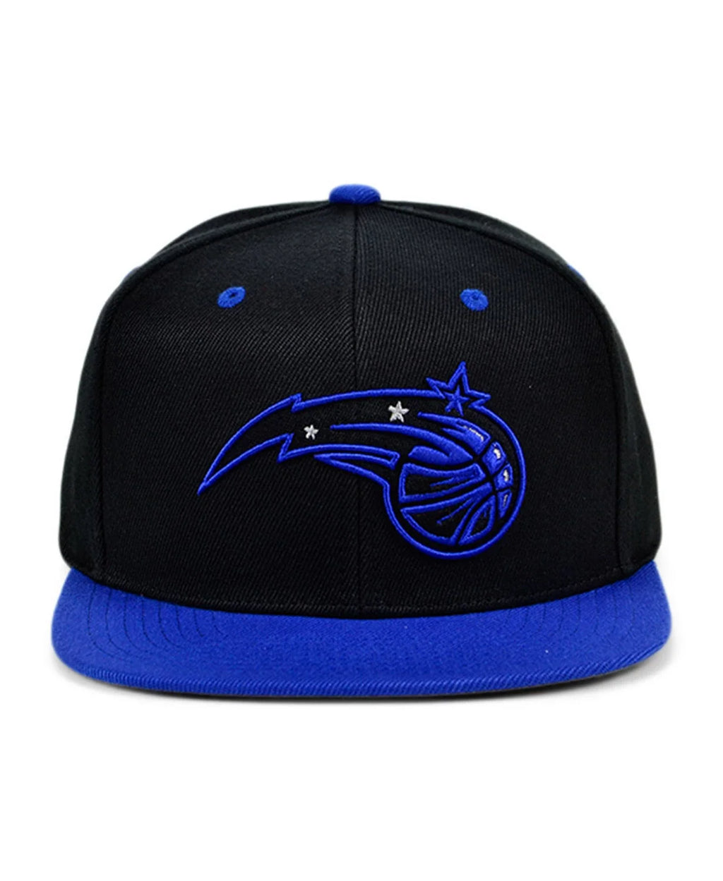 Orlando Magic NBA Black Royality Mitchell & Ness Snapback Hat for Men product image 2, provided for visual reference and