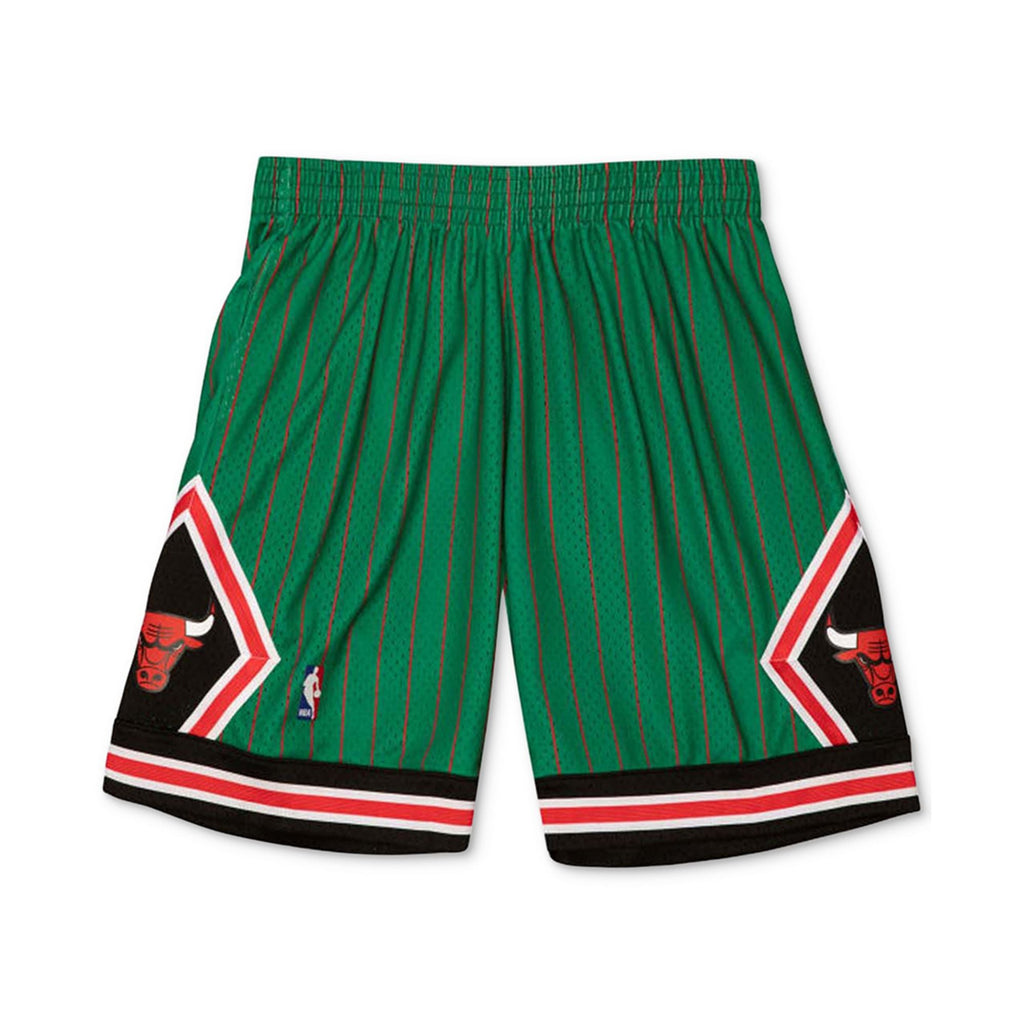 Mitchell & Ness Chicago Bulls Hardwood Classic Green Reload Swingman Shorts for Men product image 1, provided for visual