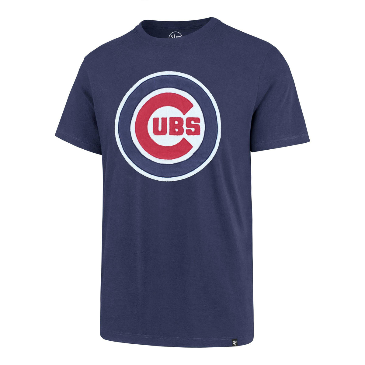 Chicago Cubs Knockout Bullseye Logo T-Shirt By ’47 Brand product image 1, provided for visual reference and product detail