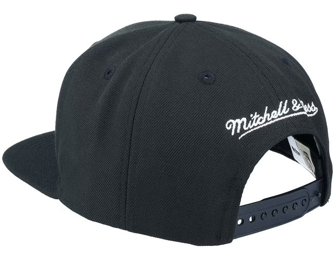Phoenix Suns NBA XL BWG Black HWC Mitchell & Ness Snapback Hat for Men product image 3, provided for visual reference and