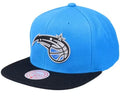 Mitchell & Ness Orlando Magic Blue/Black 2-Tone Snapback Adjustable Hat for Men product image 1, provided for visual