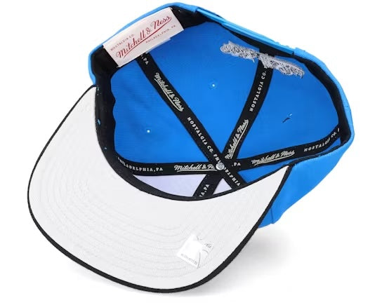 Mitchell & Ness Orlando Magic Blue/Black 2-Tone Snapback Adjustable Hat for Men product image 4, provided for visual