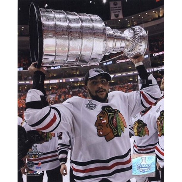 Dustin Byfuglien NHL Chicago Blackhawks 2010 Stanley Cup Championship Photo 8x10 product image 1, provided for visual
