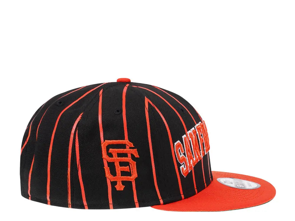 San Francisco Giants Black/Orange City Arch New Era 9FIFTY Snapback Hat product image 2, provided for visual reference and