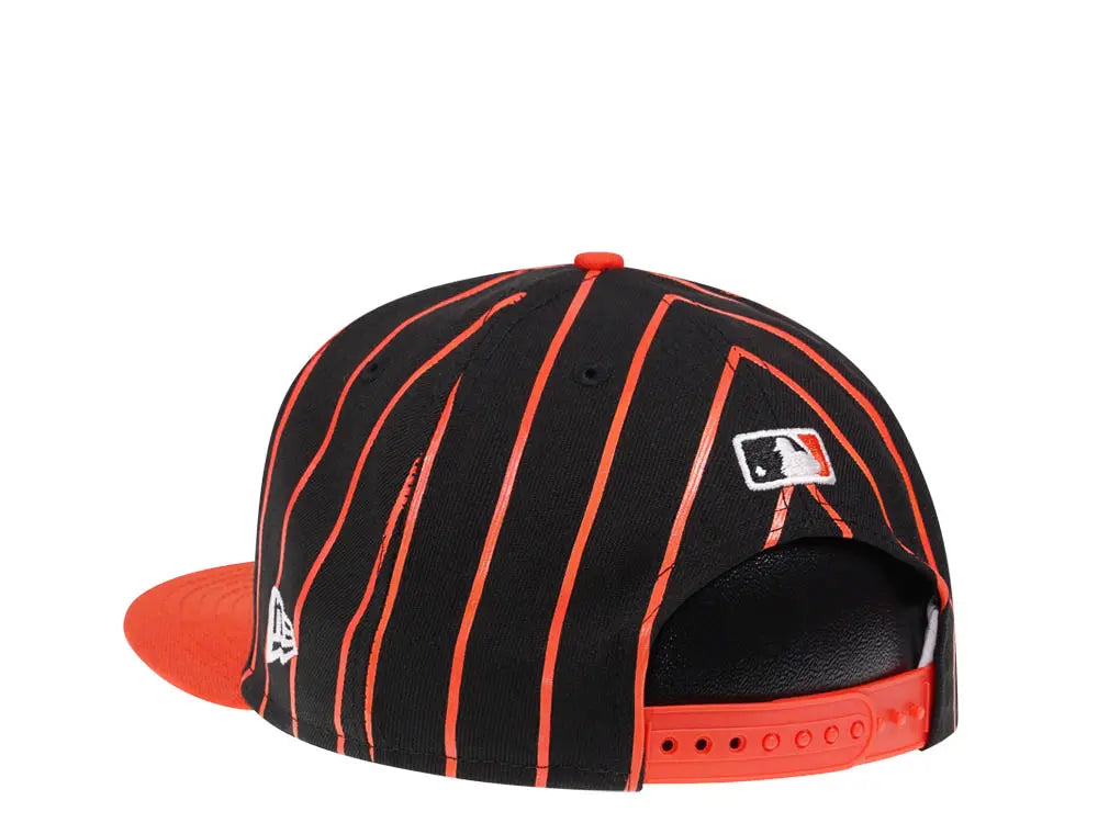 San Francisco Giants Black/Orange City Arch New Era 9FIFTY Snapback Hat product image 3, provided for visual reference and