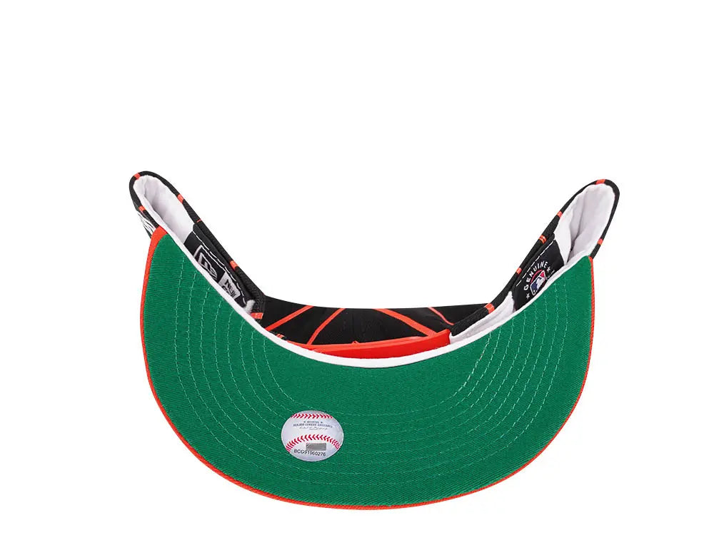 San Francisco Giants Black/Orange City Arch New Era 9FIFTY Snapback Hat product image 4, provided for visual reference and