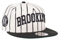 Brooklyn Nets NBA White/Black City Arch New Era 9FIFTY Snapback Hat product image 1, provided for visual reference and