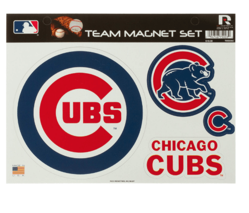 MLB Chicago Cubs Team Magnet Set product image 1, provided for visual reference and product detail review