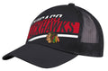 Men’s Chicago Blackhawks Finished Goods Adjustable A-Frame Mesh Back Hat By Adidas product image 1, provided for visual