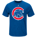 Chicago Cubs Royal Big Logo T-Shirt for Men product image 1, provided for visual reference and product detail review