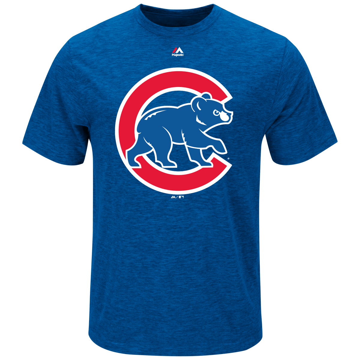Chicago Cubs Royal Big Logo T-Shirt for Men product image 1, provided for visual reference and product detail review