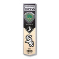 Chicago White Sox 8'' x 32'' 3D StadiumView Banner product image 1, provided for visual reference and product detail review
