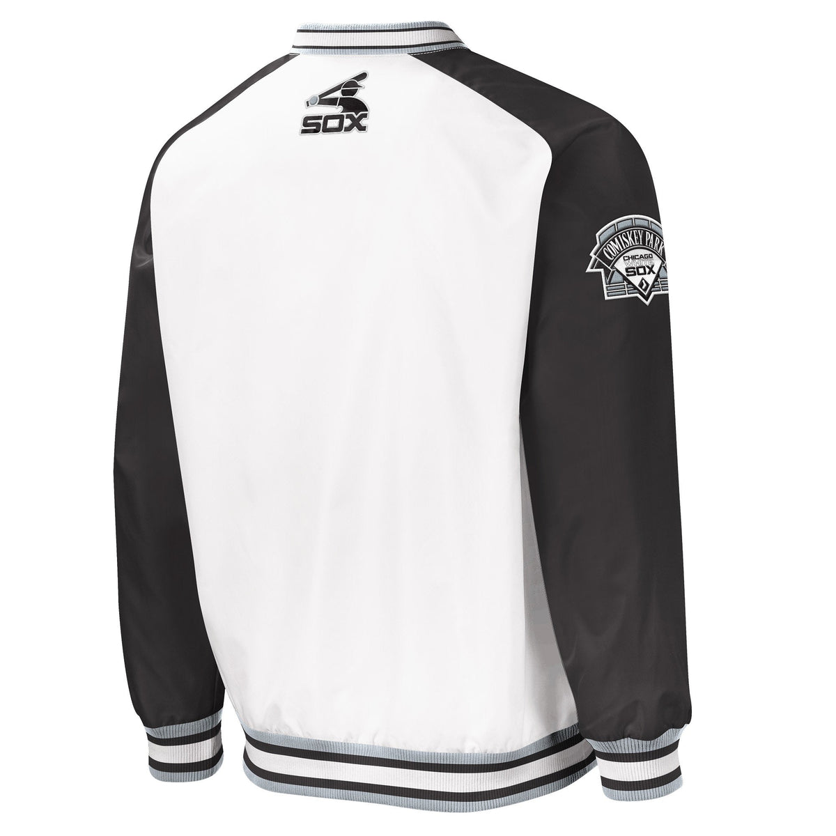 Chicago White Sox Gameday Trainer III White V-Neck Pullover Jacket for Men product image 2, provided for visual reference