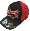 Chicago Blackhawks Strides Structured Flexfit Hat for Men product image 1, provided for visual reference and product detail