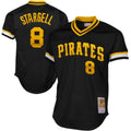 Pittsburgh Pirates Willie Stargell Mitchell & Ness Black 1982 Authentic Cooperstown Collection Mesh Batting Practice Jersey