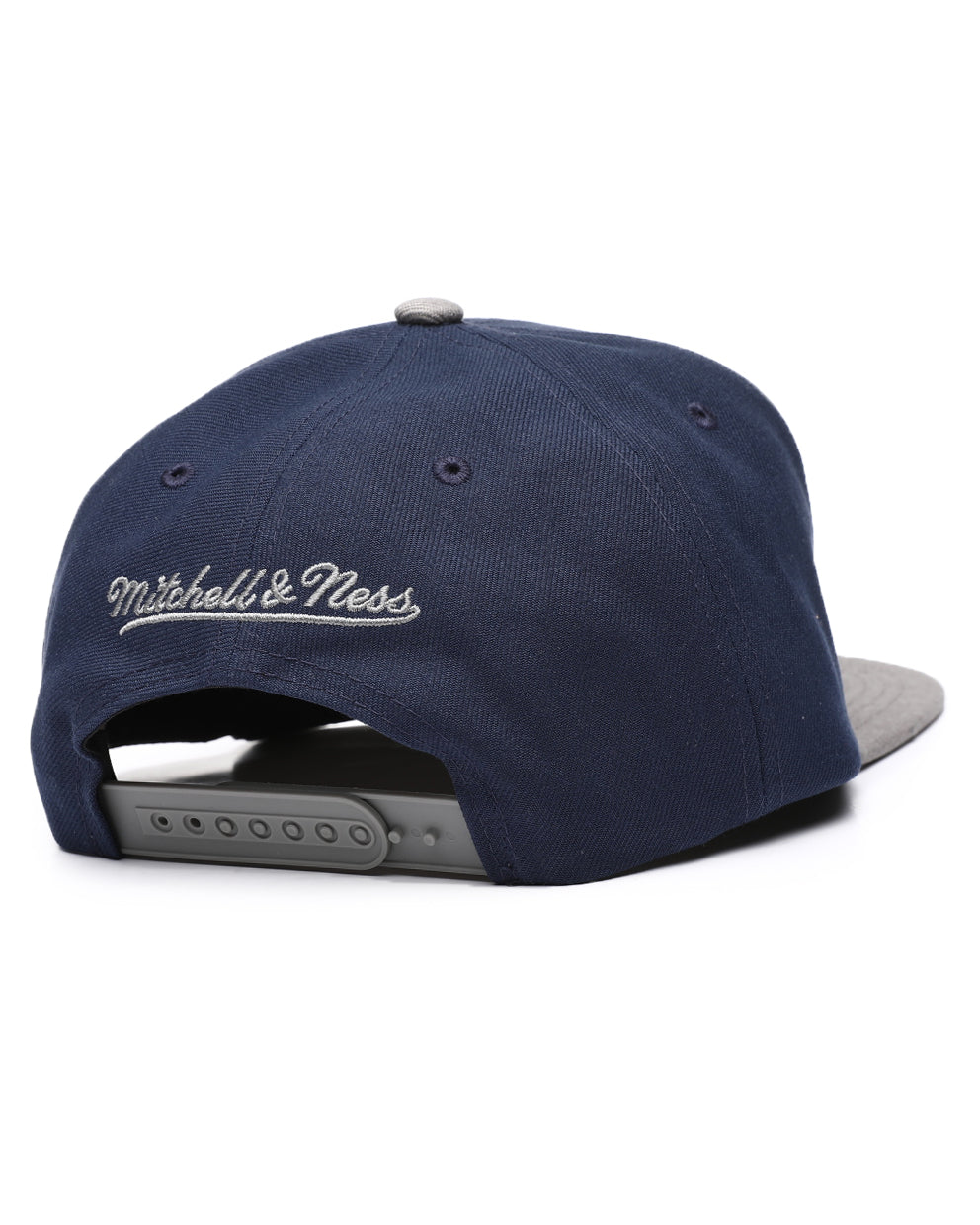 Brooklyn Nets NBA Navy Spirit Mitchell & Ness Snapback for Men product image 2, provided for visual reference and product