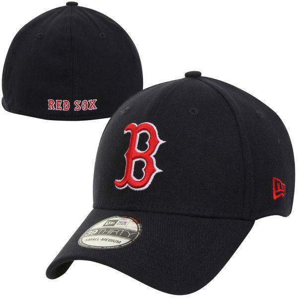 Mens New Era Boston Red Sox Team Classic 39Thirty Flex Fit Cap product image 1, provided for visual reference and product