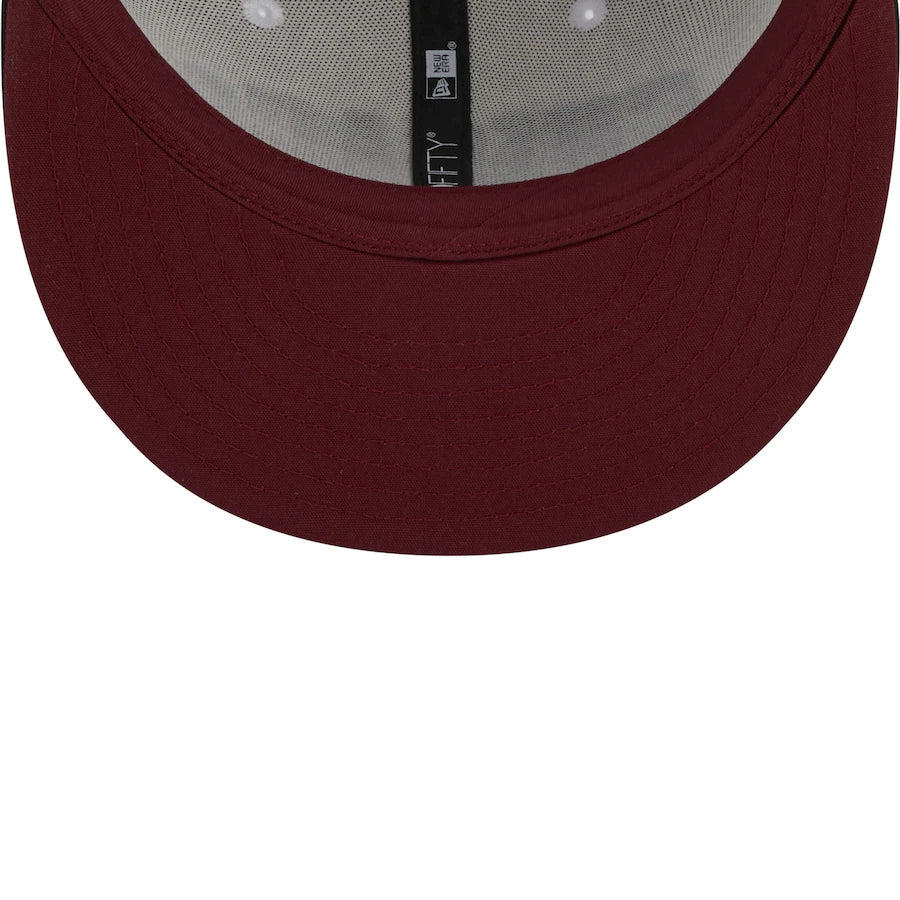 Chicago Bulls New Era Black 2022/23 City Edition Official 9FIFTY Snapback Adjustable Hat for Men product image 5, provided