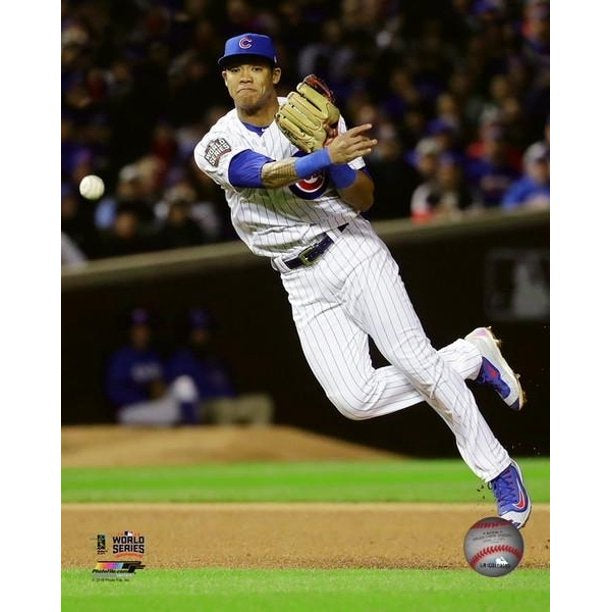 Addison Russell Game 5 of the 2016 World Series Photo Print product image 1, provided for visual reference and product