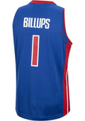 Detroit Pistons Chauncey Billups 2003-04 Royal Mitchell & Ness NBA Men Hardwood Classic Swingman Jersey for Men product
