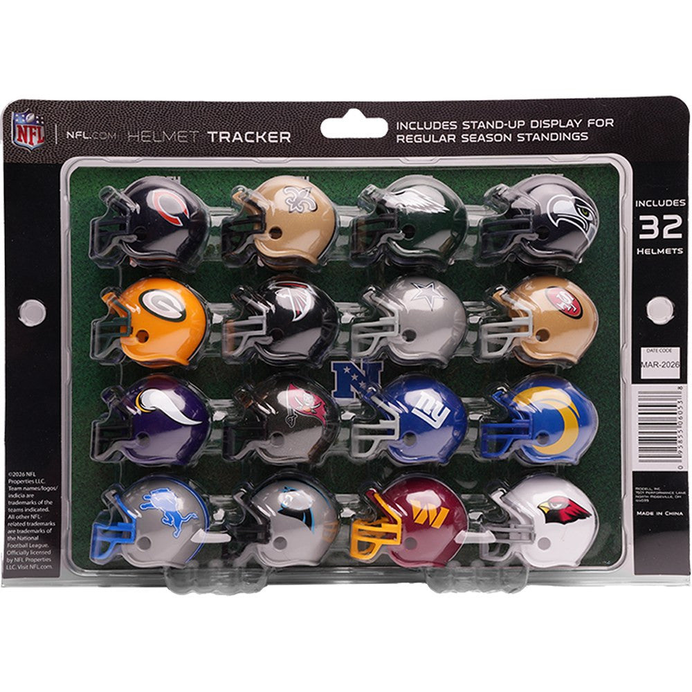 32 Piece NFL Helmet Tracker Set By Riddell product image 3, provided for visual reference and product detail review