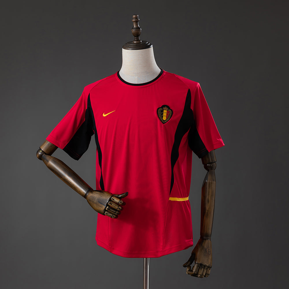 Belgium Home Jersey 2002 World Cup Football Kit Soccer Shirt product image 1