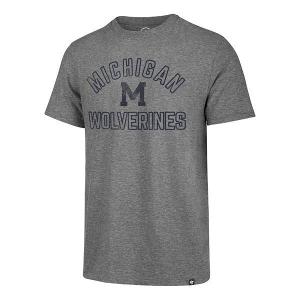 Michigan Wolverines Hollarc Tri-Blend T-Shirt By ’47 Brand for Men product image 1, provided for visual reference and