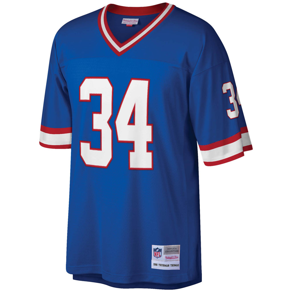Thurman Thomas Buffalo Bills Mitchell & Ness Legacy Replica Jersey - Royal product image 2, provided for visual reference