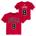 Toddler Zach Lavine Chicago Bulls Name And Number T-Shirt By Outerstuff product image 1, provided for visual reference and