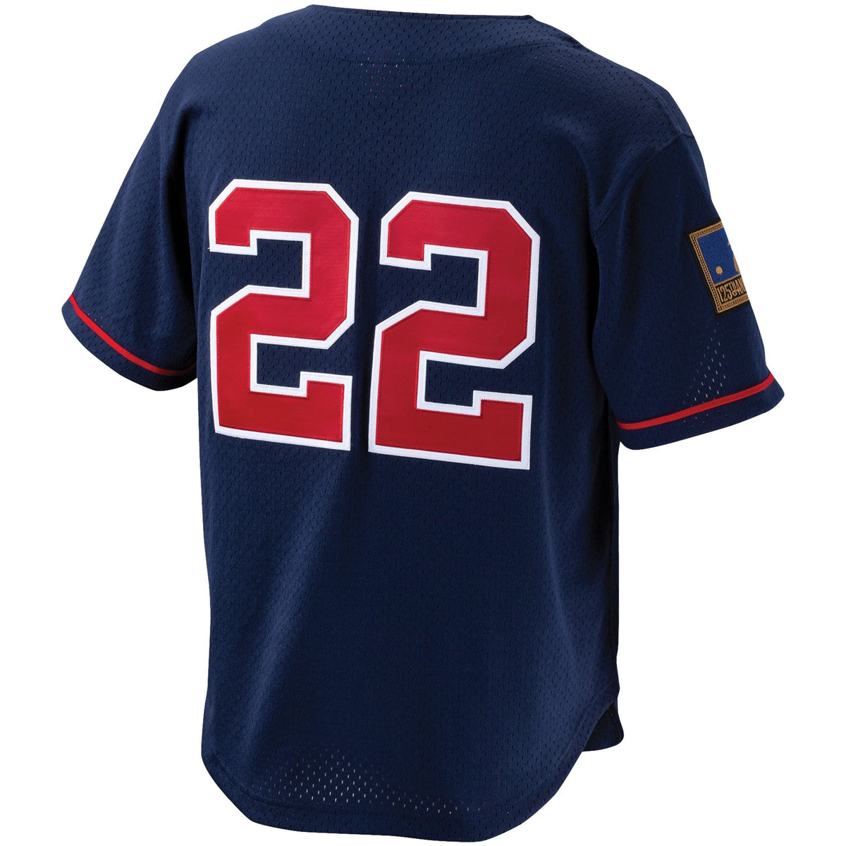 Bo Jackson California Angels Mitchell & Ness Cooperstown Collection Authentic Batting Practice Jersey - Navy for Men product