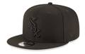 Chicago White Sox Black Tonal New Era 9FIFTY Snapback Hat product image 1, provided for visual reference and product detail