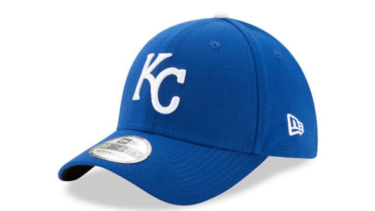 Men’s New Era Kansas City Royals Blue MLB Team Classic 39Thirty Flex Fit Hat product image 7, provided for visual reference