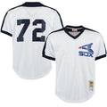 Chicago White Sox Carlton Fisk 1983 Authentic Mesh BP Jersey product image 1, provided for visual reference and product