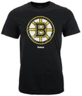 Mens Boston Bruins Carbon Primary Logo T-Shirt product image 1, provided for visual reference and product detail review