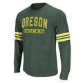 Colosseum Oregon Ducks Tackle Long Sleeve T-Shirt for Men product image 1, provided for visual reference and product detail