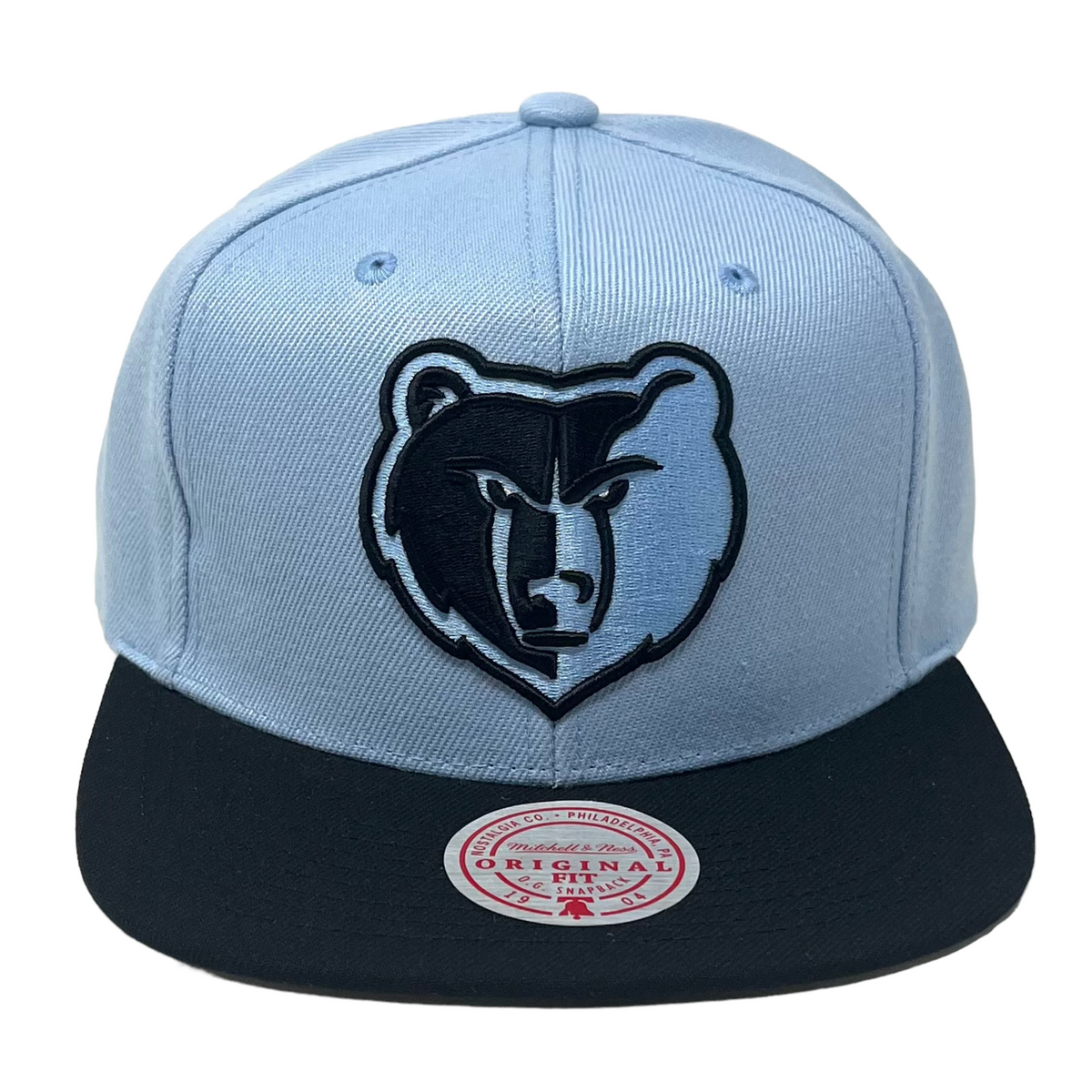 Memphis Grizzlies Mitchell & Ness NBA University Away 2 Tone Snapback Hat for Men product image 2, provided for visual