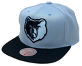 Memphis Grizzlies Mitchell & Ness NBA University Away 2 Tone Snapback Hat for Men product image 1, provided for visual