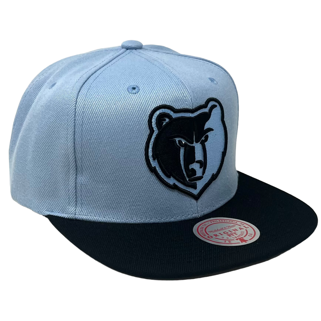 Memphis Grizzlies Mitchell & Ness NBA University Away 2 Tone Snapback Hat for Men product image 3, provided for visual