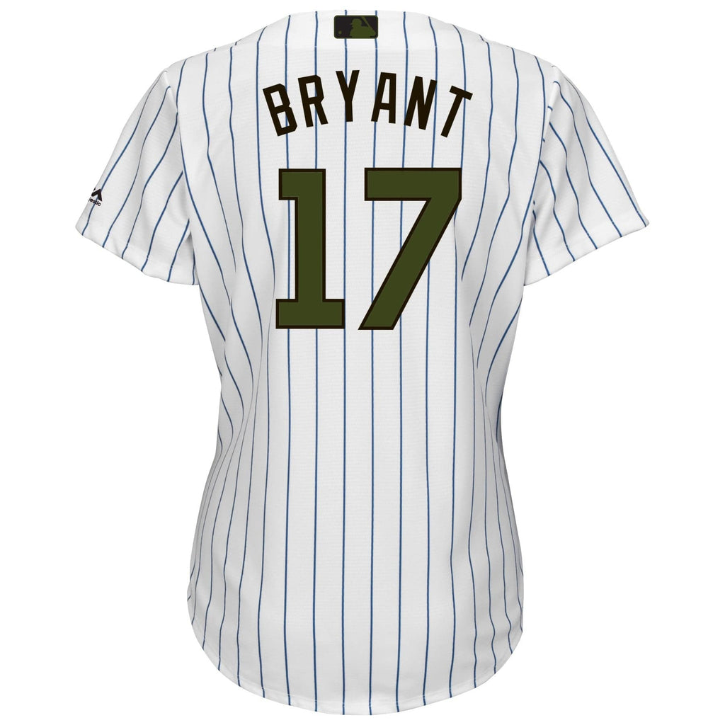 Kris Bryant Chicago Cubs 2018 Memorial Day Home Cool Base Jersey for Women product image 1, provided for visual reference