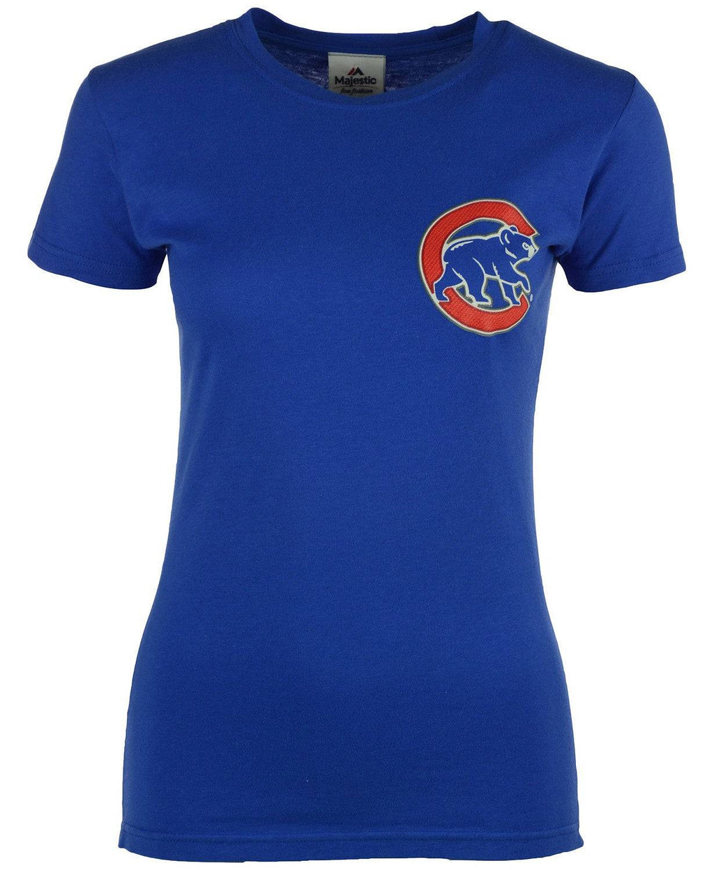 Majestic Chicago Cubs Kris Bryant Name & Number T-Shirt for Women product image 2, provided for visual reference and product