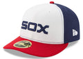 Chicago White Sox New Era White/Red Alternate Authentic Collection On-Field Low Profile 59FIFTY Fitted Hat for Men product