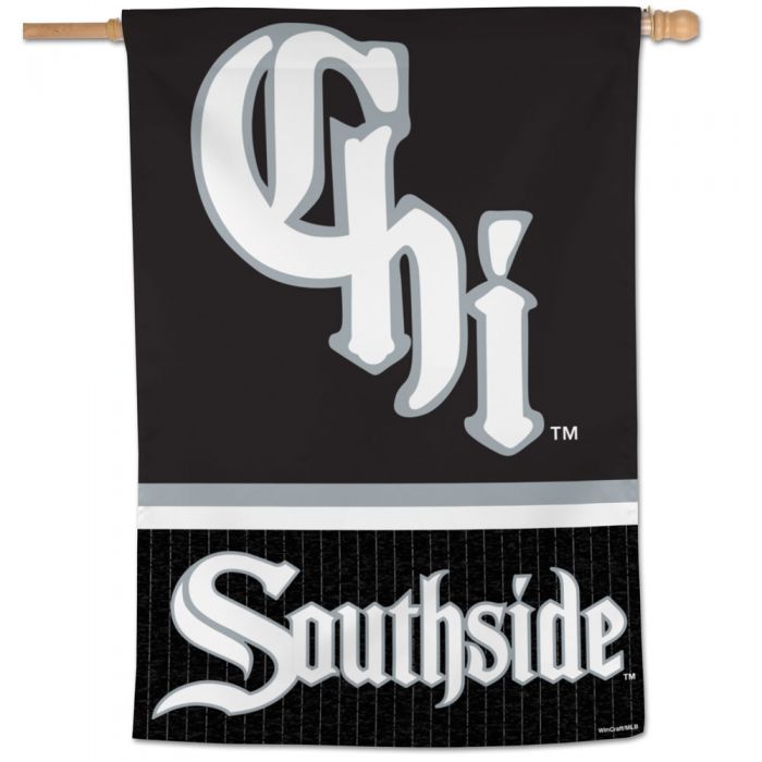 Chicago White Sox City Connect 28X40 Vertical Flag By Wincraft product image 1, provided for visual reference and product