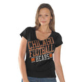 Womens Chicago Bears Fanfare T-Shirt product image 1, provided for visual reference and product detail review